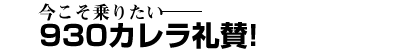 今こそ乗りたい――　930カレラ礼賛！