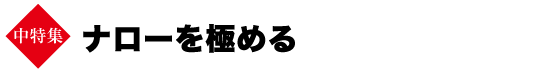 中特集　ナローを極める